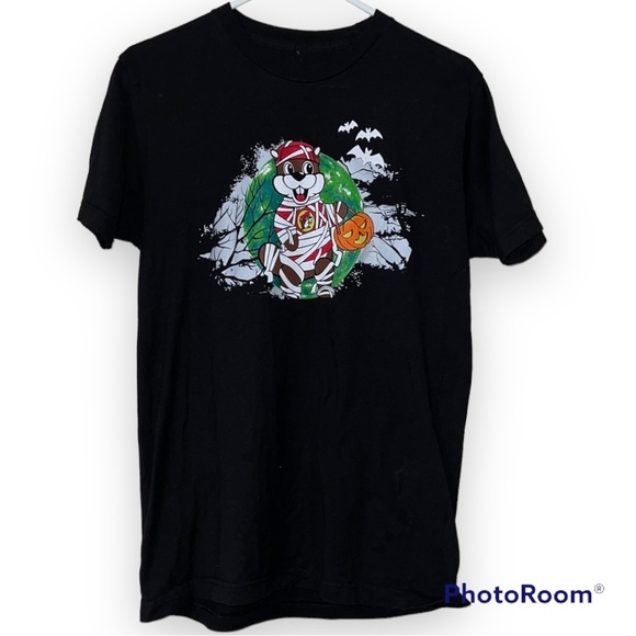 BUC-EE'S men's medium BOO CREW Halloween beavers costumes short sleeve t-shrt - Picture 1 of 9